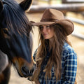 Sundown Tan Wool Felt Cowboy Hat | Mix Brown Western Hat