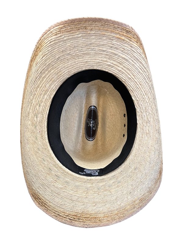 Gone Country Backroads Natural Palm Straw Cowboy Hat